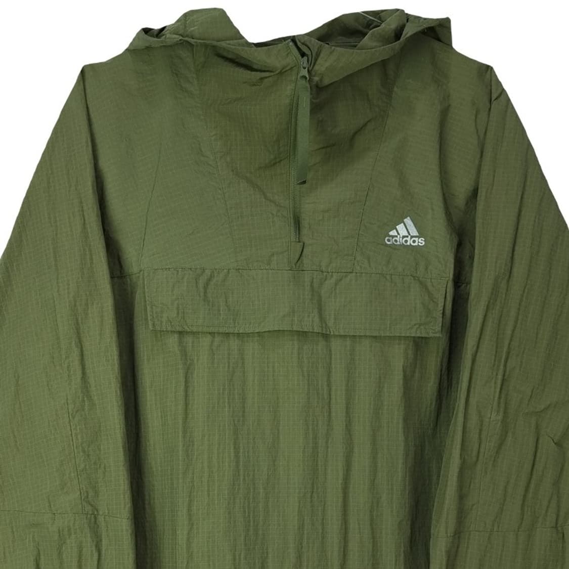 [아디다스] 로고 프린팅 아노락 바람막이 자켓 카키 M17706 상품이미지4