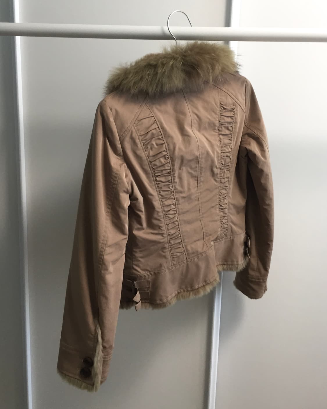 00s Reversible Fur Jacket 갸루 오네갸루 y2k 상품이미지2