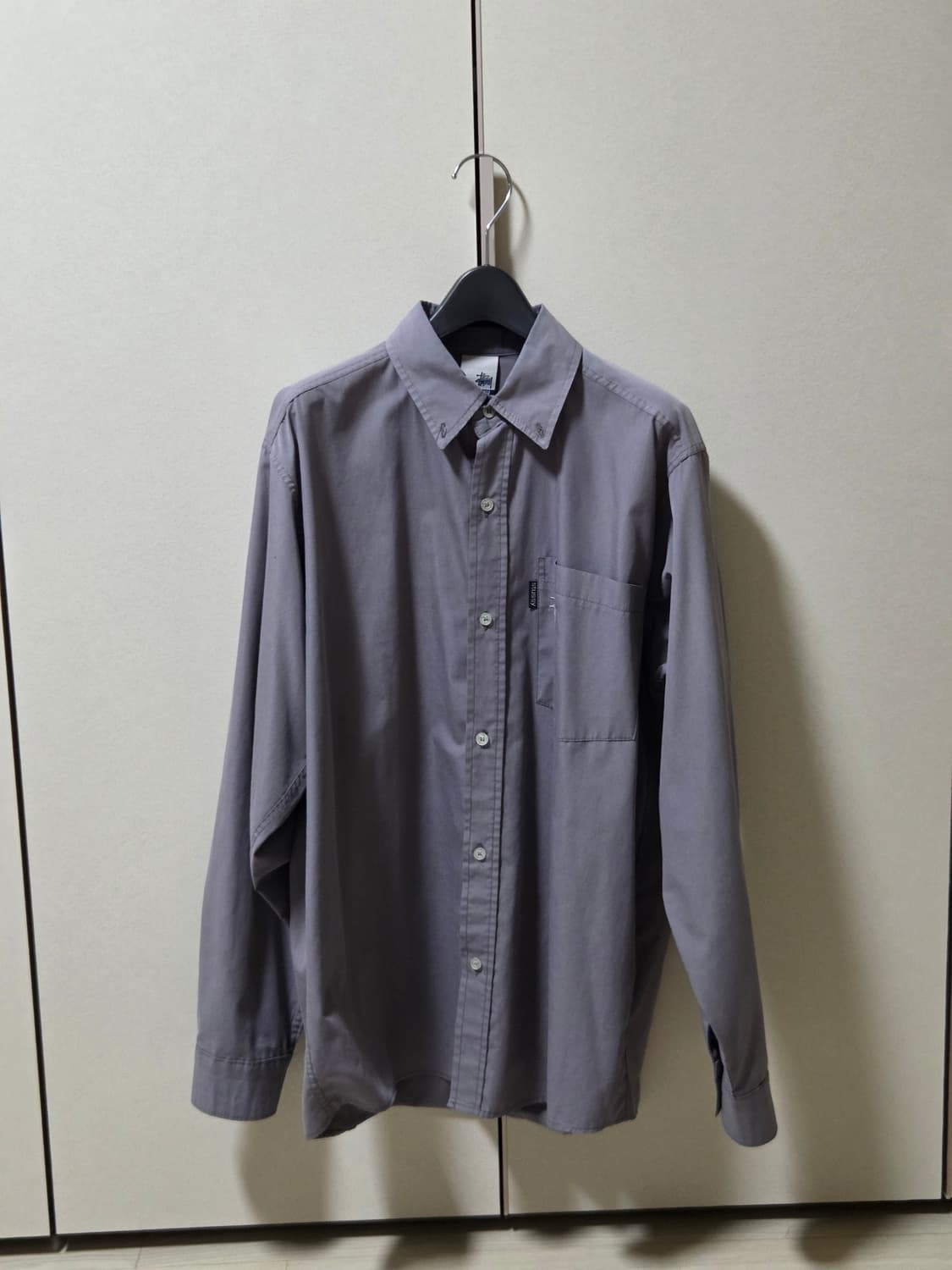 스투시 Stussy 그레이 셔츠 상품이미지1