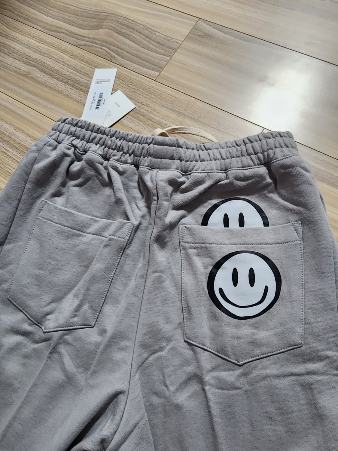 세븐셀라스마일로고스웨트팬츠그레이32 상품이미지7