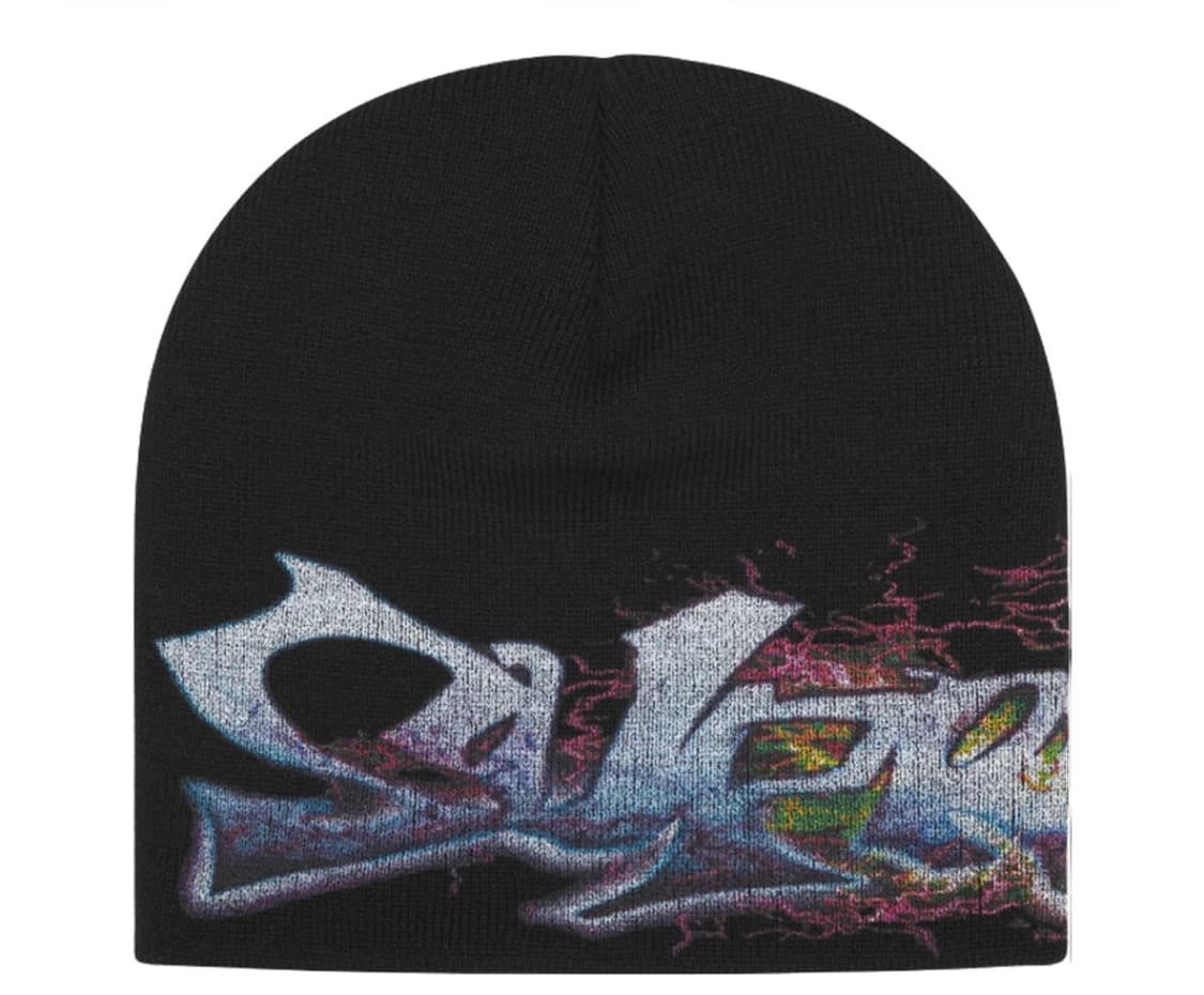 슈프림 아트딜러 태그 비니 블랙 - 25FW  상품이미지1