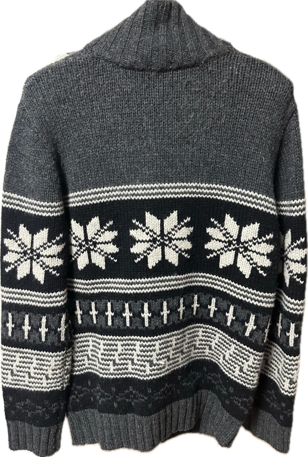 차콜색 노르딕 가디건 상품이미지4