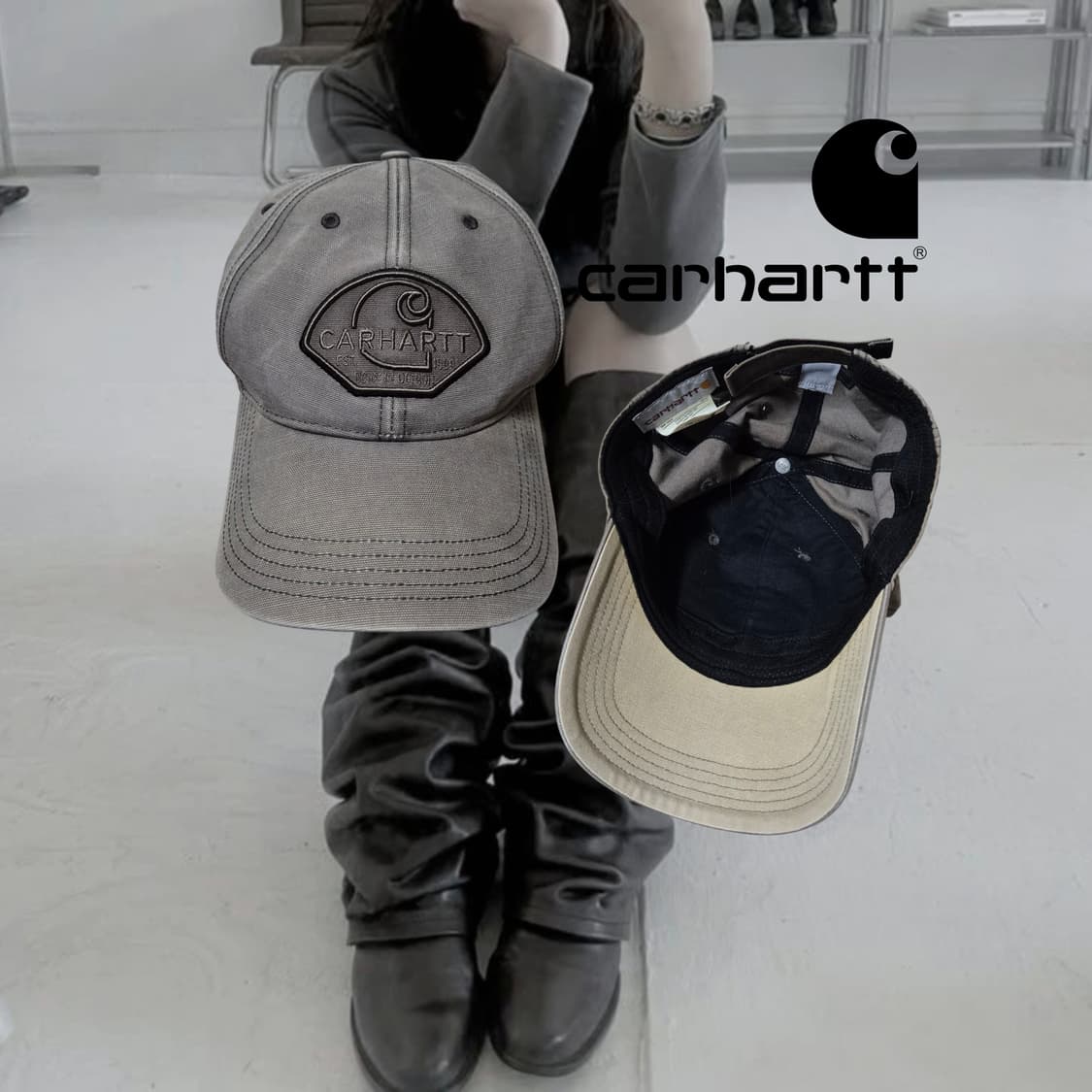 Carhartt OG Mute logo Cap 상품이미지1