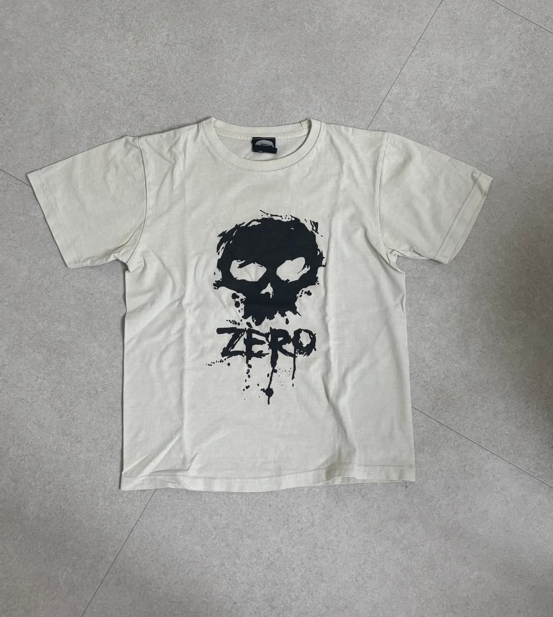 00s Zero Skateboard Skull 반팔 상품이미지1