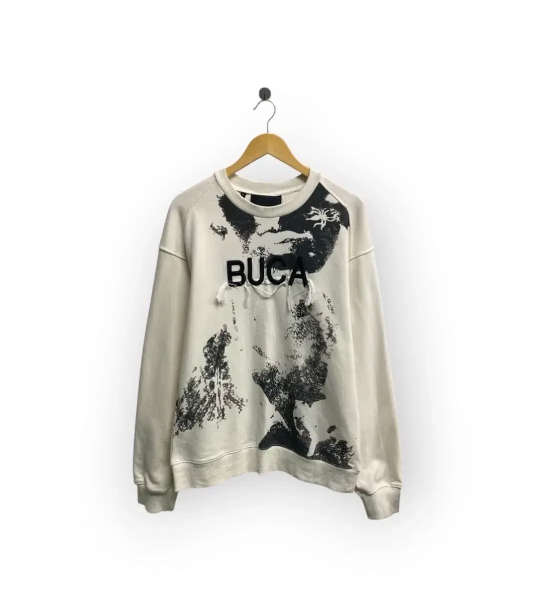 BUCA 빈티지 자수 나염 맨투맨 Free 상품이미지1