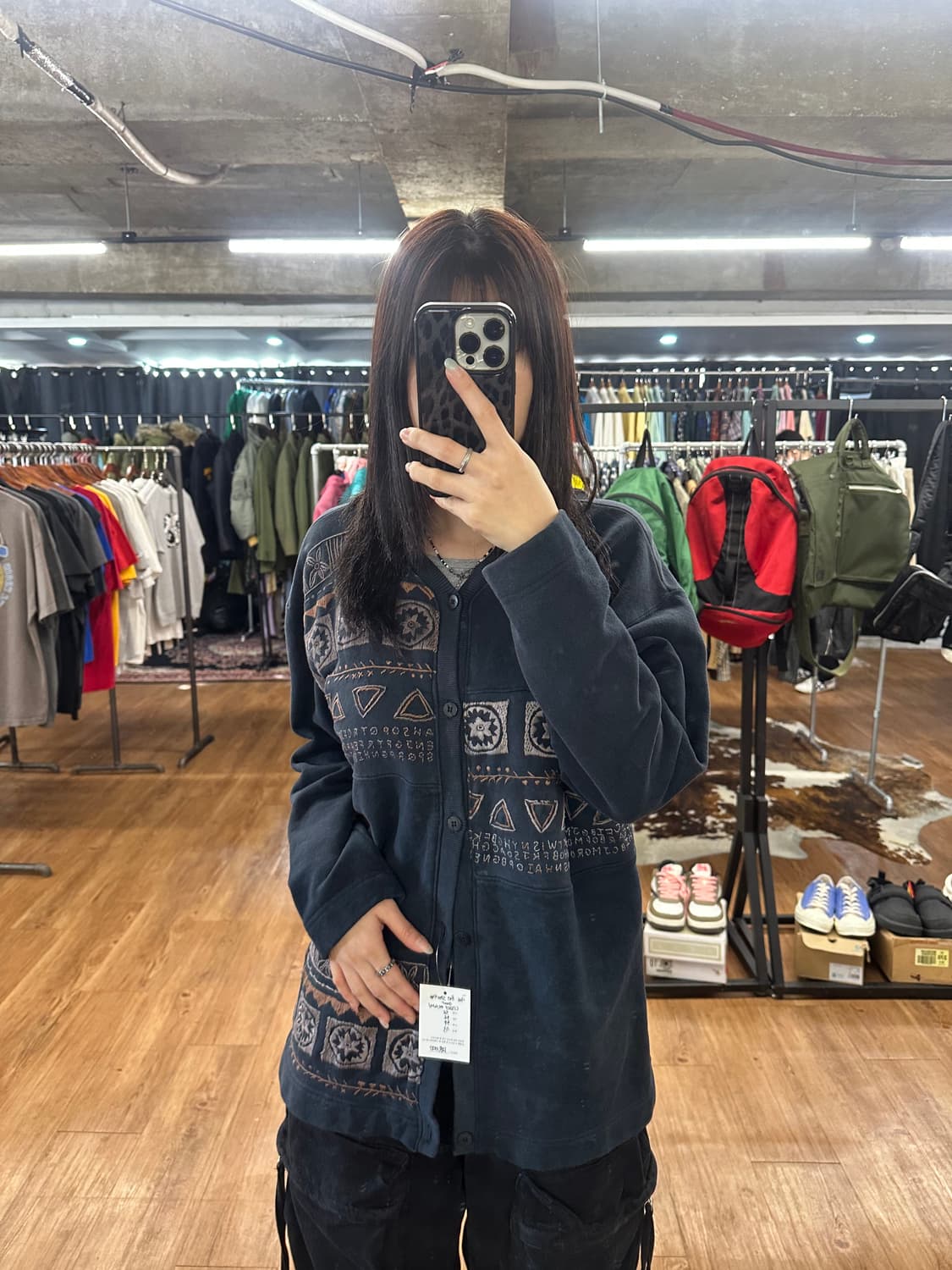 90s 이세이미야케 코튼 가디건 상품이미지1