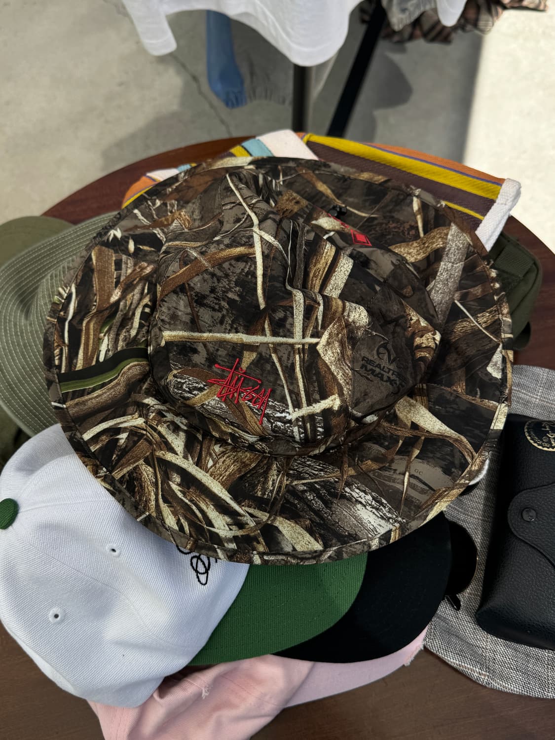 Stussy x Gore-Tex Realtree Boonie Hat 카모 상품이미지1