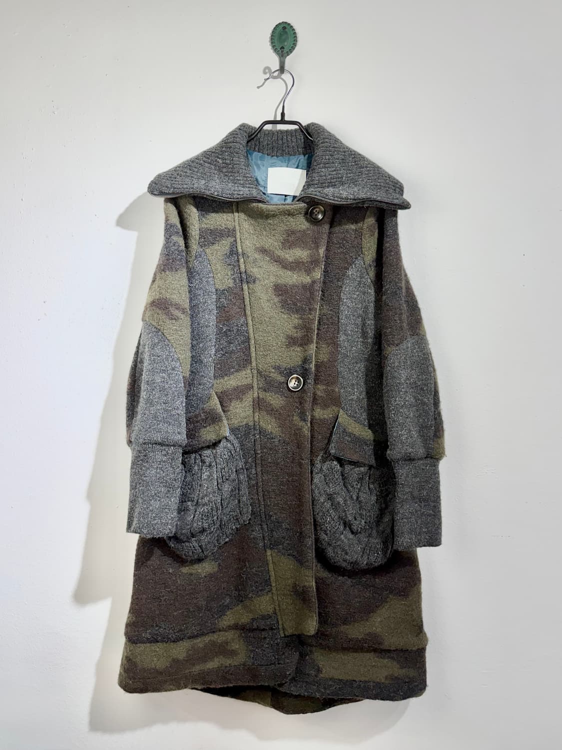 FUTURUM 카모 니트 코트 (MADE IN ITALY) 상품이미지1