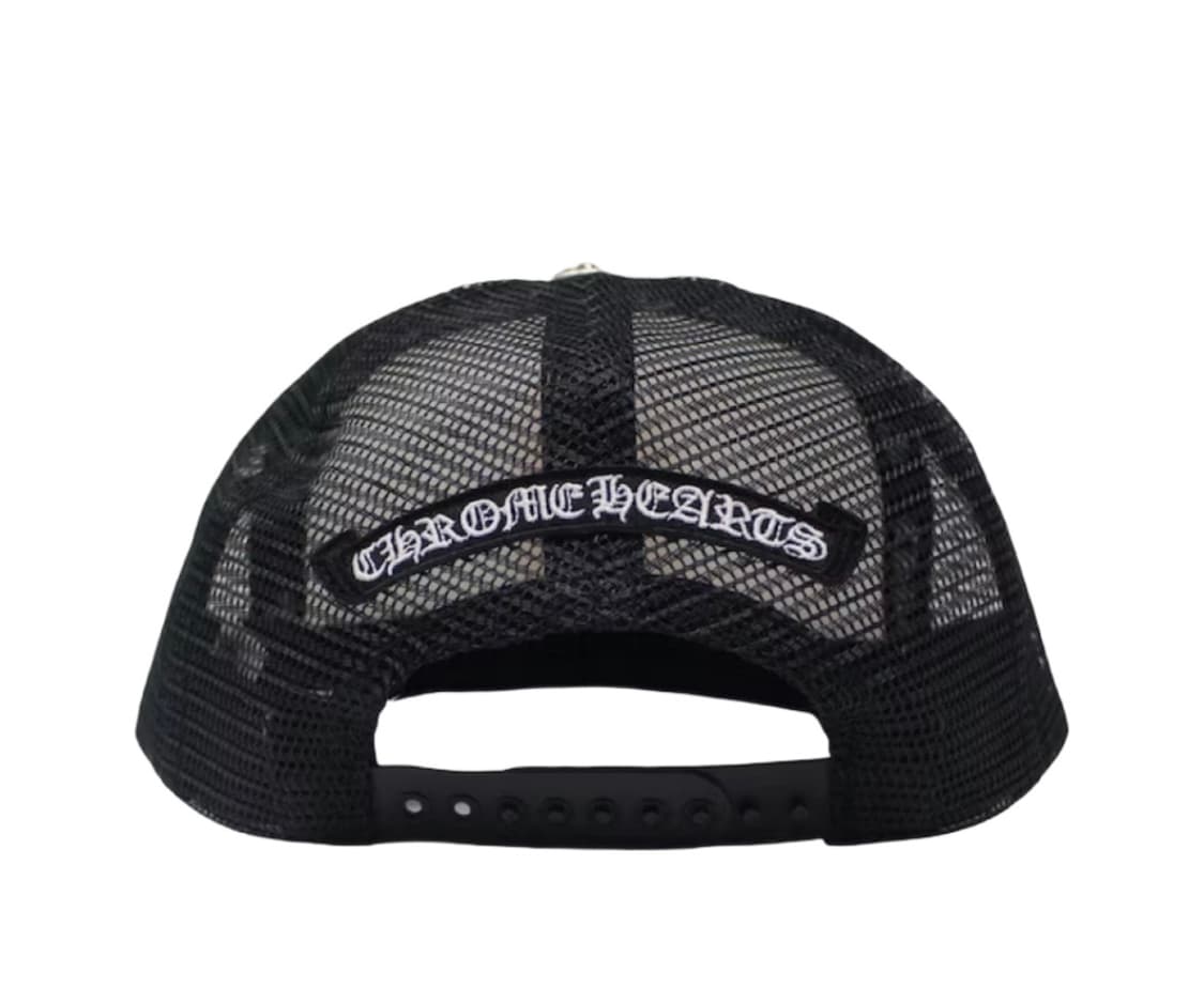 Chrome hearts 아이차트 트러커 햇 블랙 화이트레드 상품이미지2