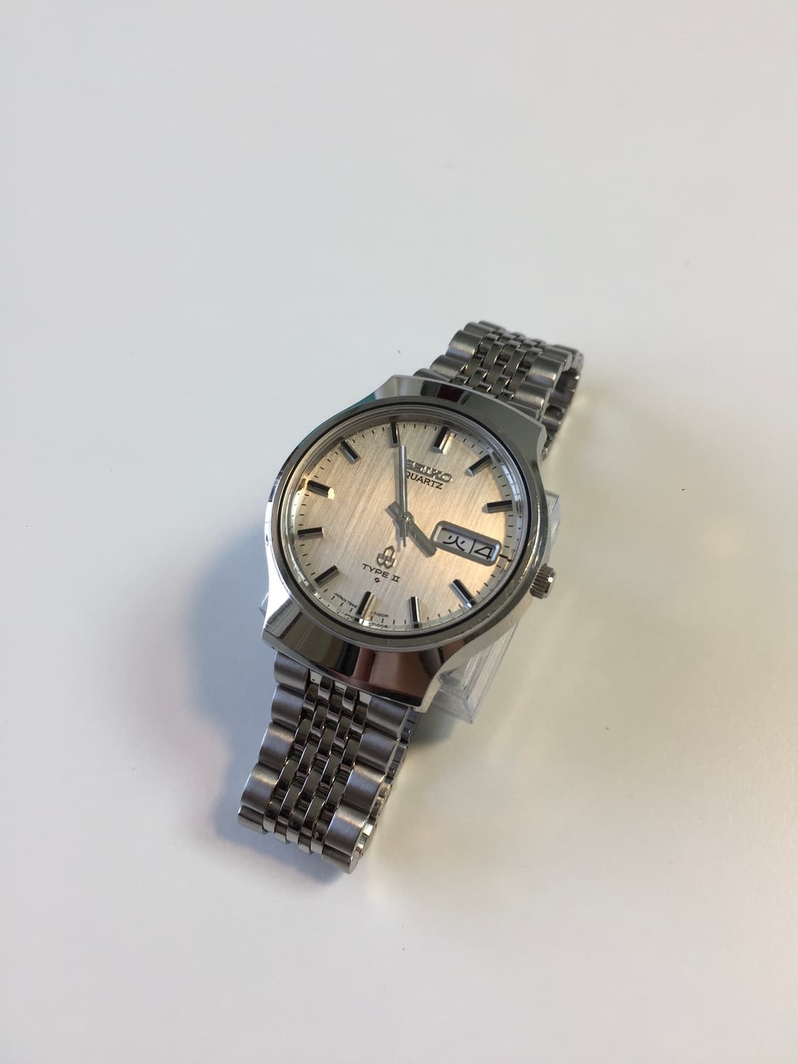 70s seiko type 2 silver gradation dial 상품이미지1