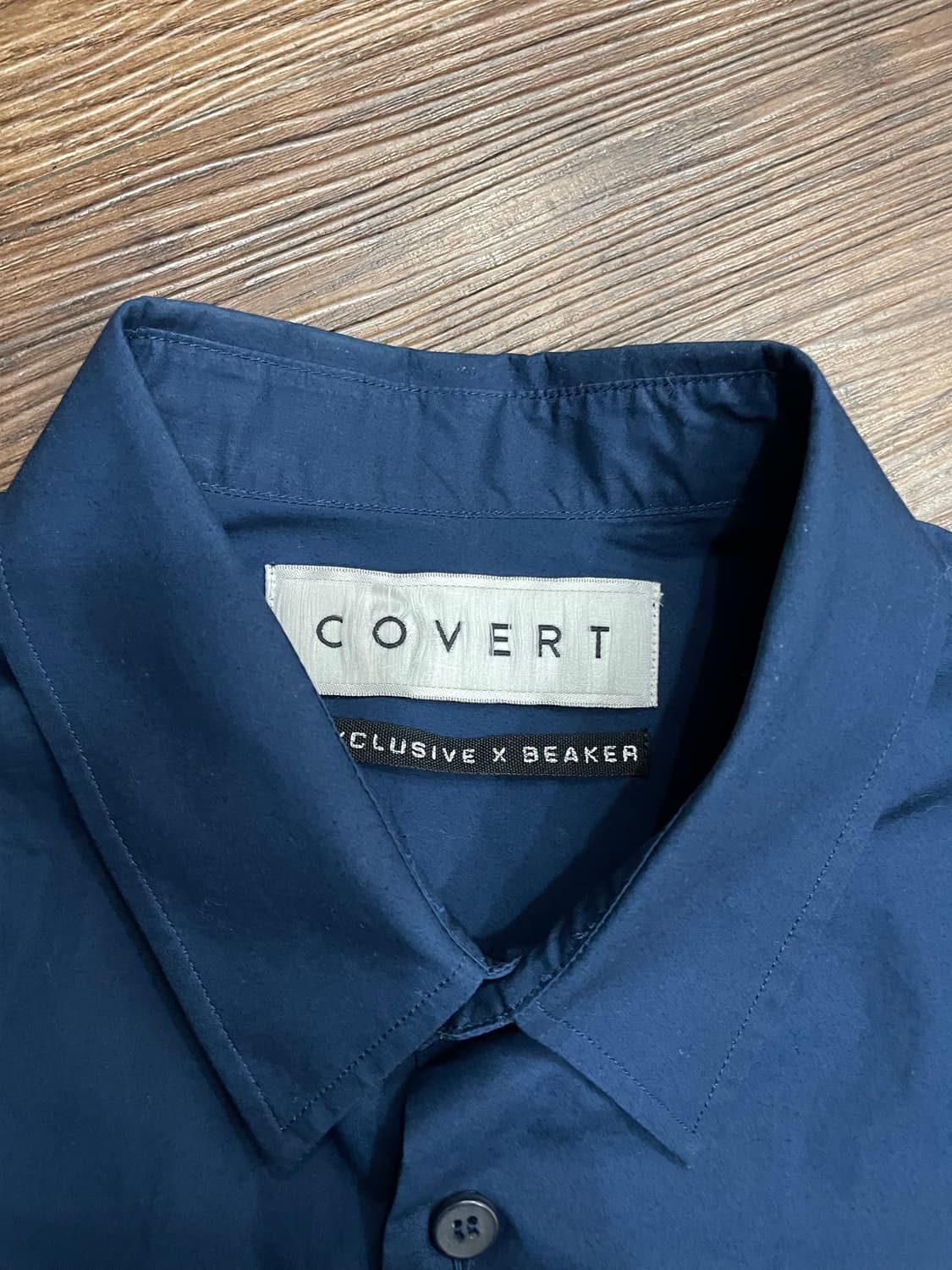 COVERT BEAKER ITALY COTTON POPLIN SHIRT 상품이미지7
