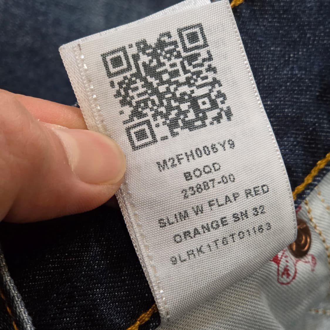 트루릴리전 SLIM 워싱 데님 팬츠 상품이미지8