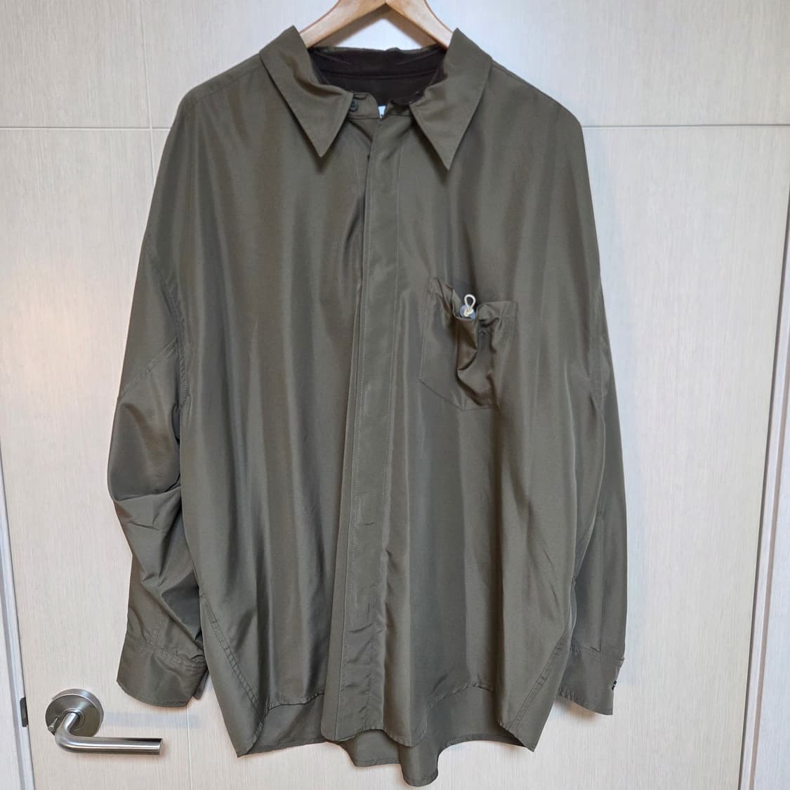 [Made in Italy] Magliano 모카 셔츠자켓 (M) 상품이미지4