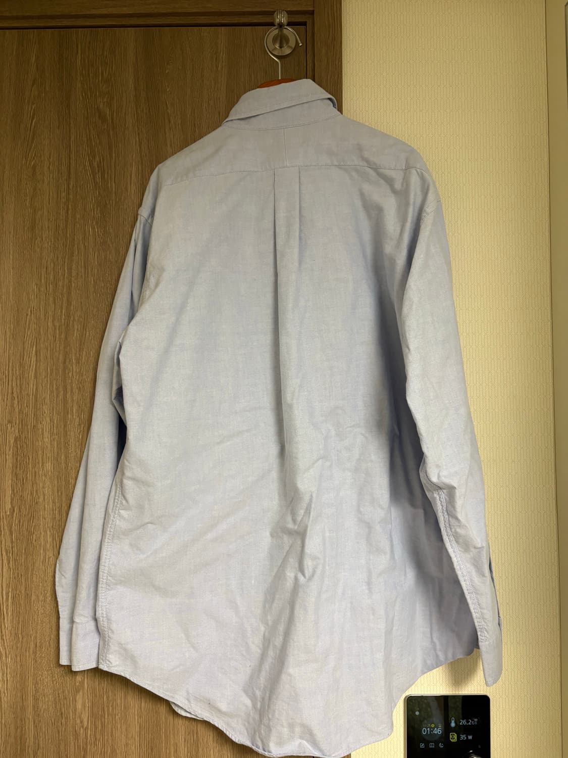 폴로 랄프로렌 하늘색 옥스포드 셔츠 상품이미지3