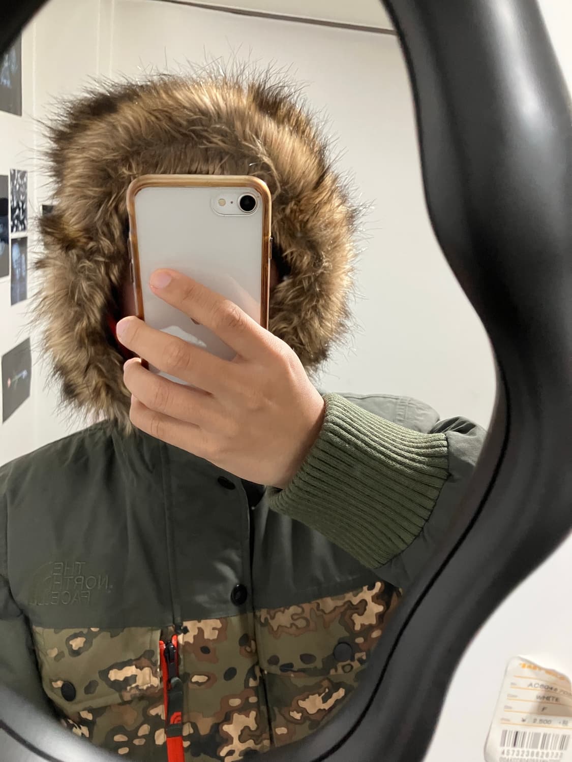 노스페이스 카모 하이벤트 퍼 다운 패딩자켓 상품이미지9