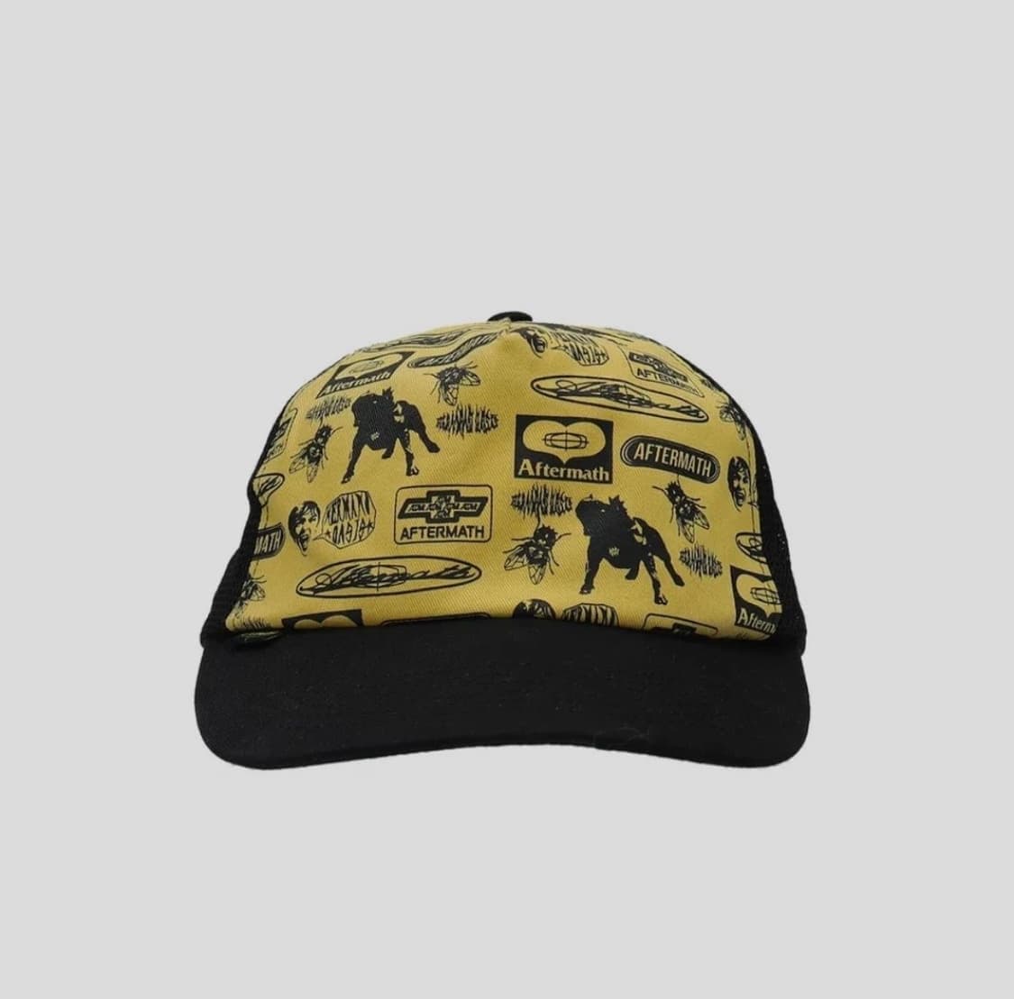 애프터매스 full print mesh cap black 상품이미지1