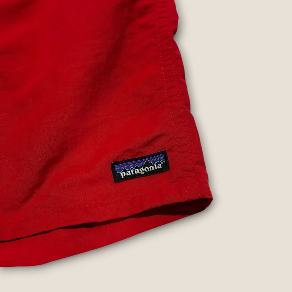 파타고니아 배기스 7인치 쇼츠 Red (S) 상품이미지2