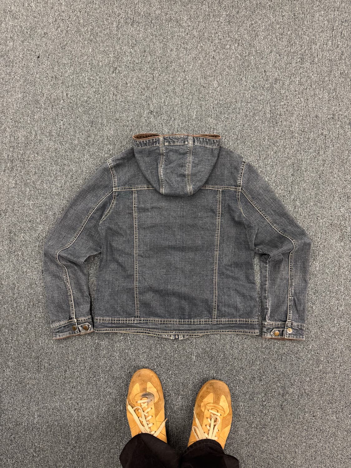 ANKO 빈티지 여성 데님 후드집업자켓 상품이미지5