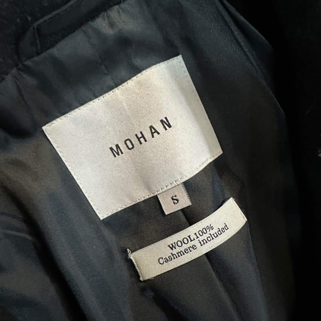 모한 울캐시미어 롱코트 상품이미지5