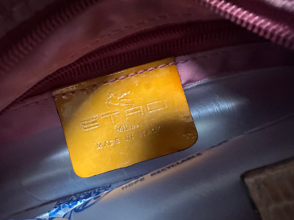 에트로 핑크 페이즐리 숄더백 빈티지 가방 상품이미지8