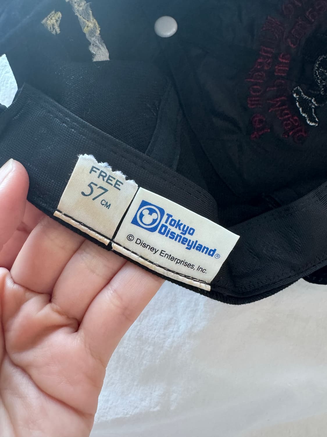 도쿄 디즈니랜드 15주년 빈티지 볼캡 상품이미지6