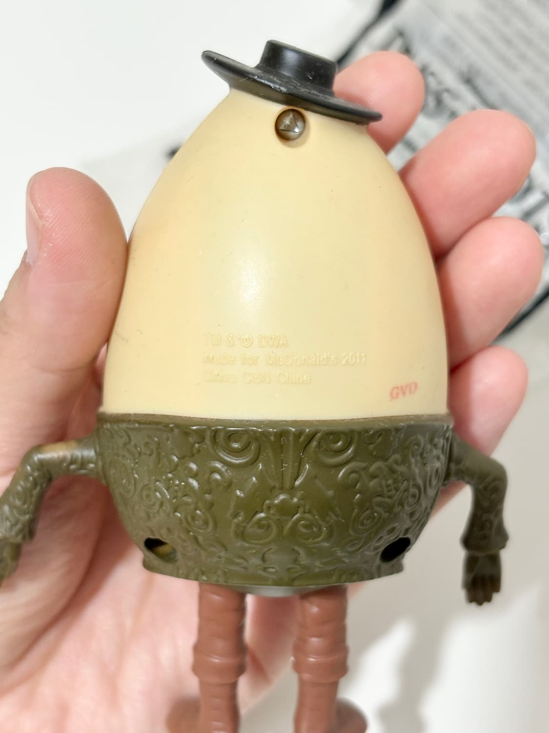 맥도날드 2011 해피밀 장화신은 고양이 험티덤티 피규어 상품이미지3