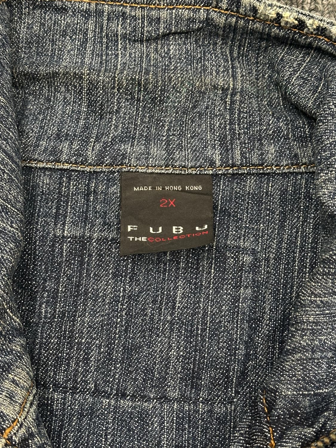 2XL)FUBU 빈티지 중청 데님자켓 상품이미지6