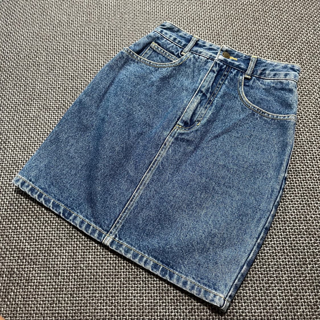 90s vintage guess 청치마 짧치 상품이미지2
