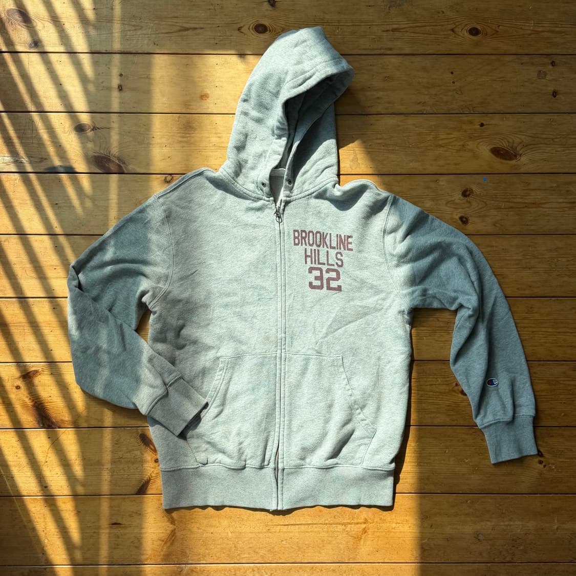 챔피온 후드집업 그레이 상품이미지1