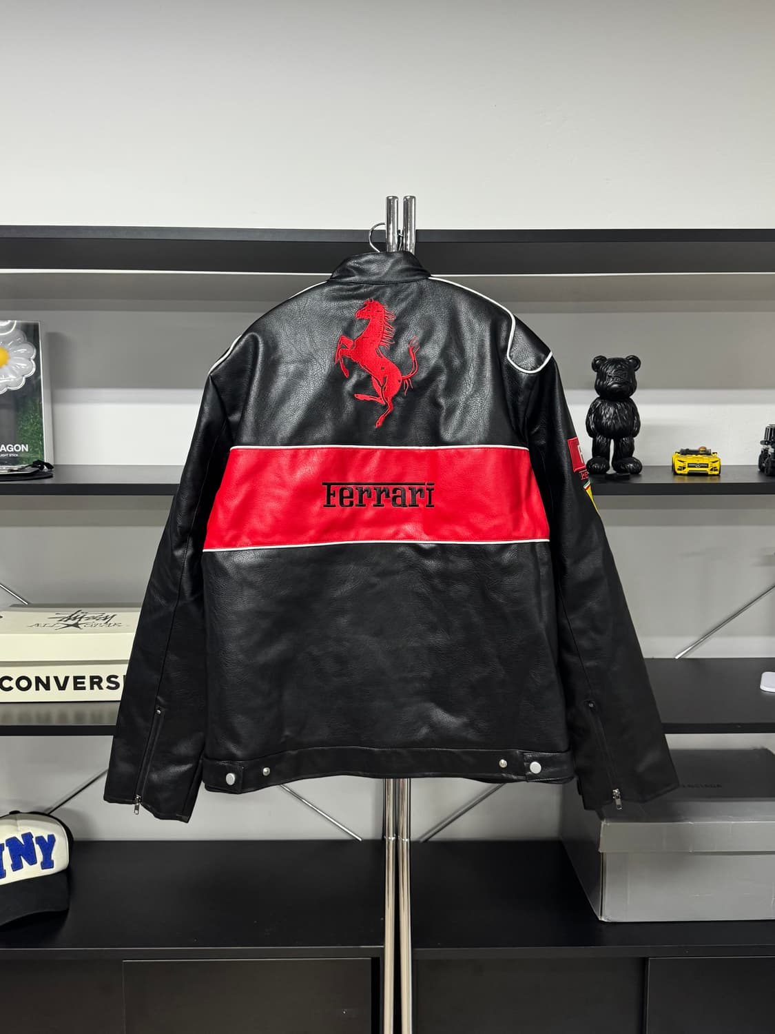 페라리 바이커 레더자켓 xl 상품이미지2