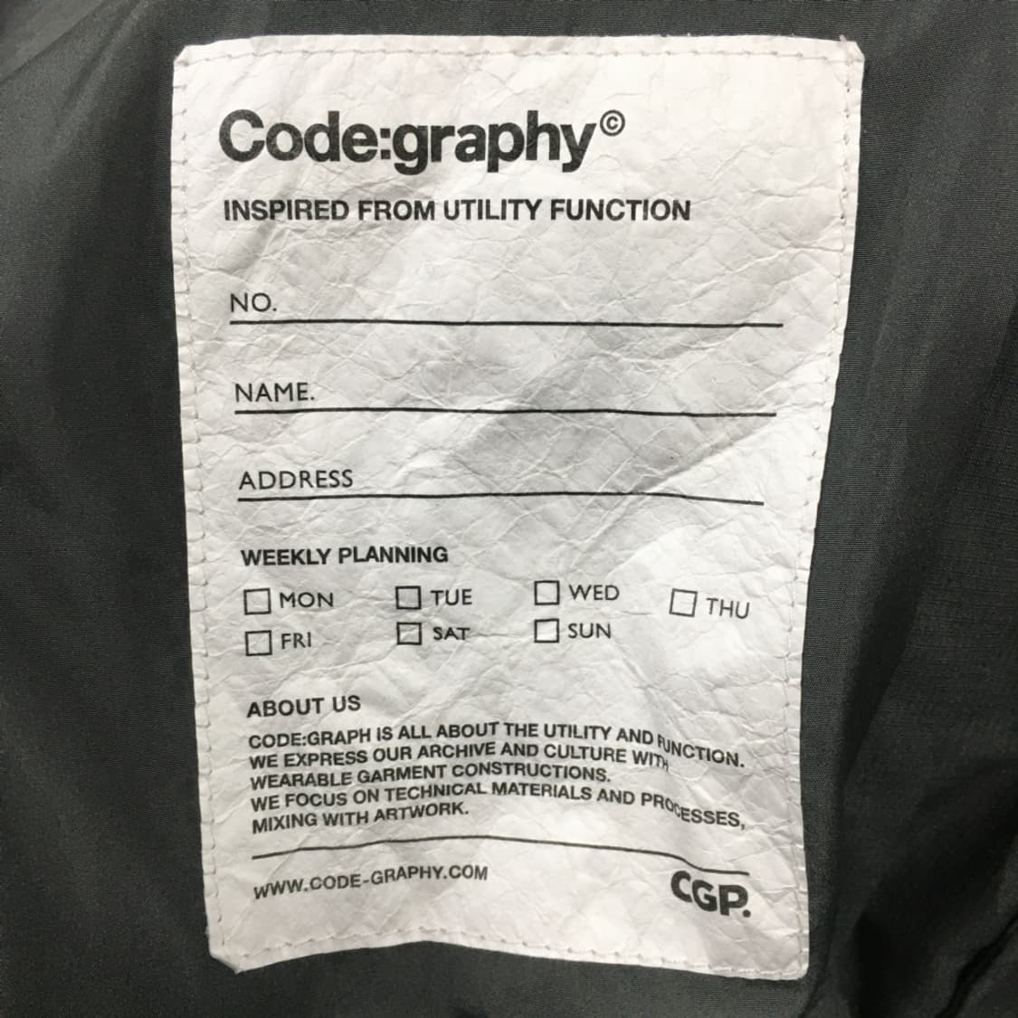 코드그라피 바람막이자켓 만원샵 CC26 상품이미지5