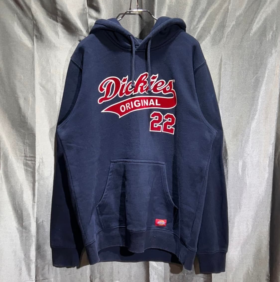 XL 디키즈 오리지널 22 빅로고 네이비 후드티 상품이미지1