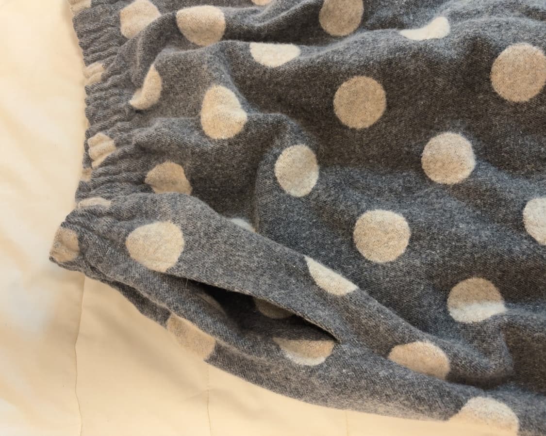 도트 스커트 그레이 상품이미지3