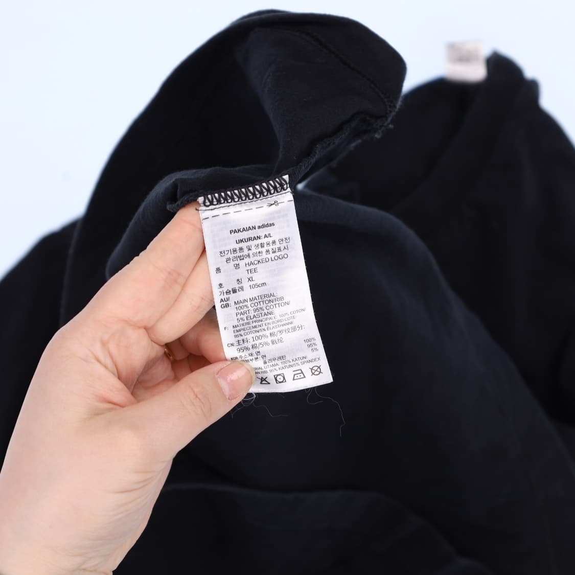 XL 아디다스 반팔 빅로고 티셔츠 0407M 상품이미지5