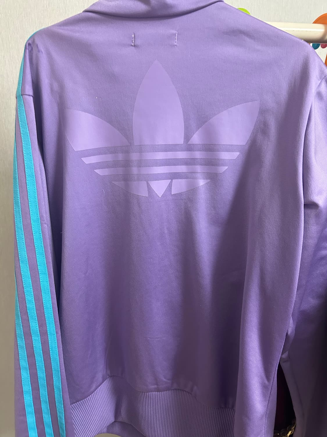 아디다스 파이버드 보라하늘 빈티지 져지 상품이미지2