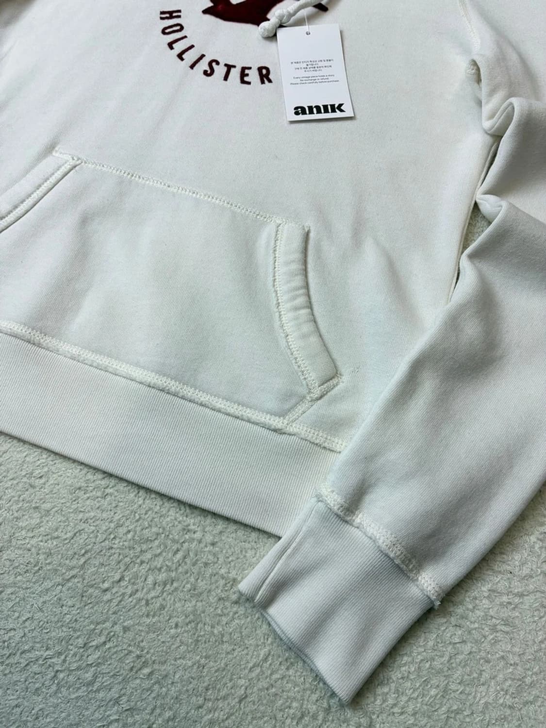 홀리스터 00's Y2K 시그니처 로고 후드티 PN6220 상품이미지4