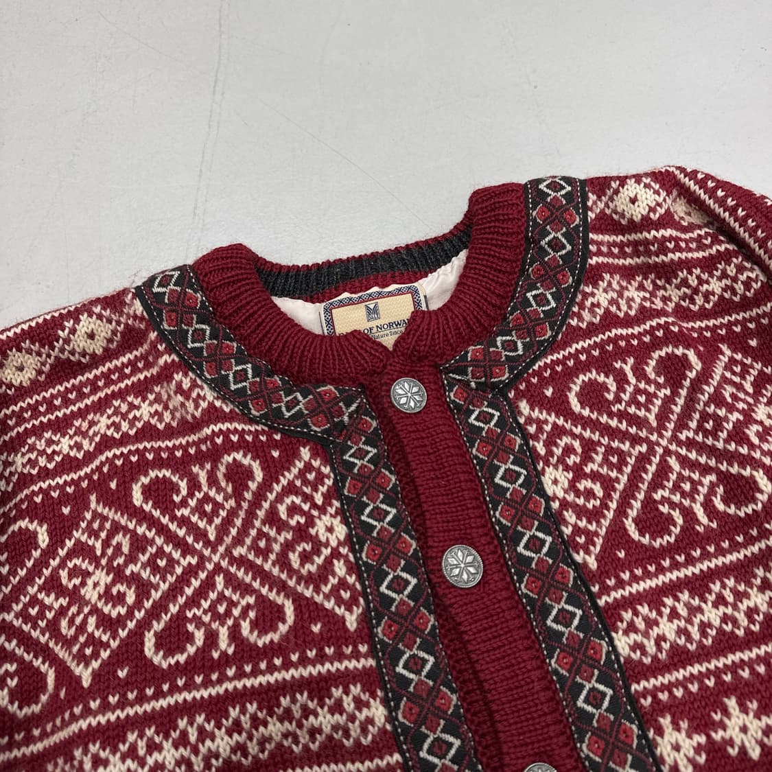 데일오브노르웨이 노르딕 울 니트 가디건  상품이미지3