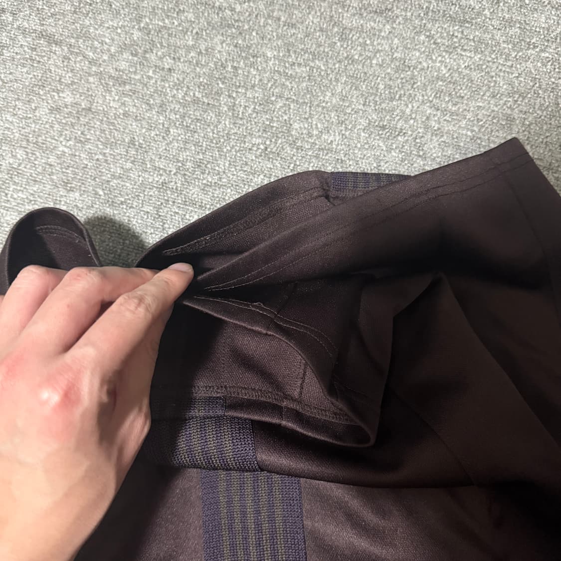 니들스 트랙팬츠 hd 브라운 S 상품이미지6