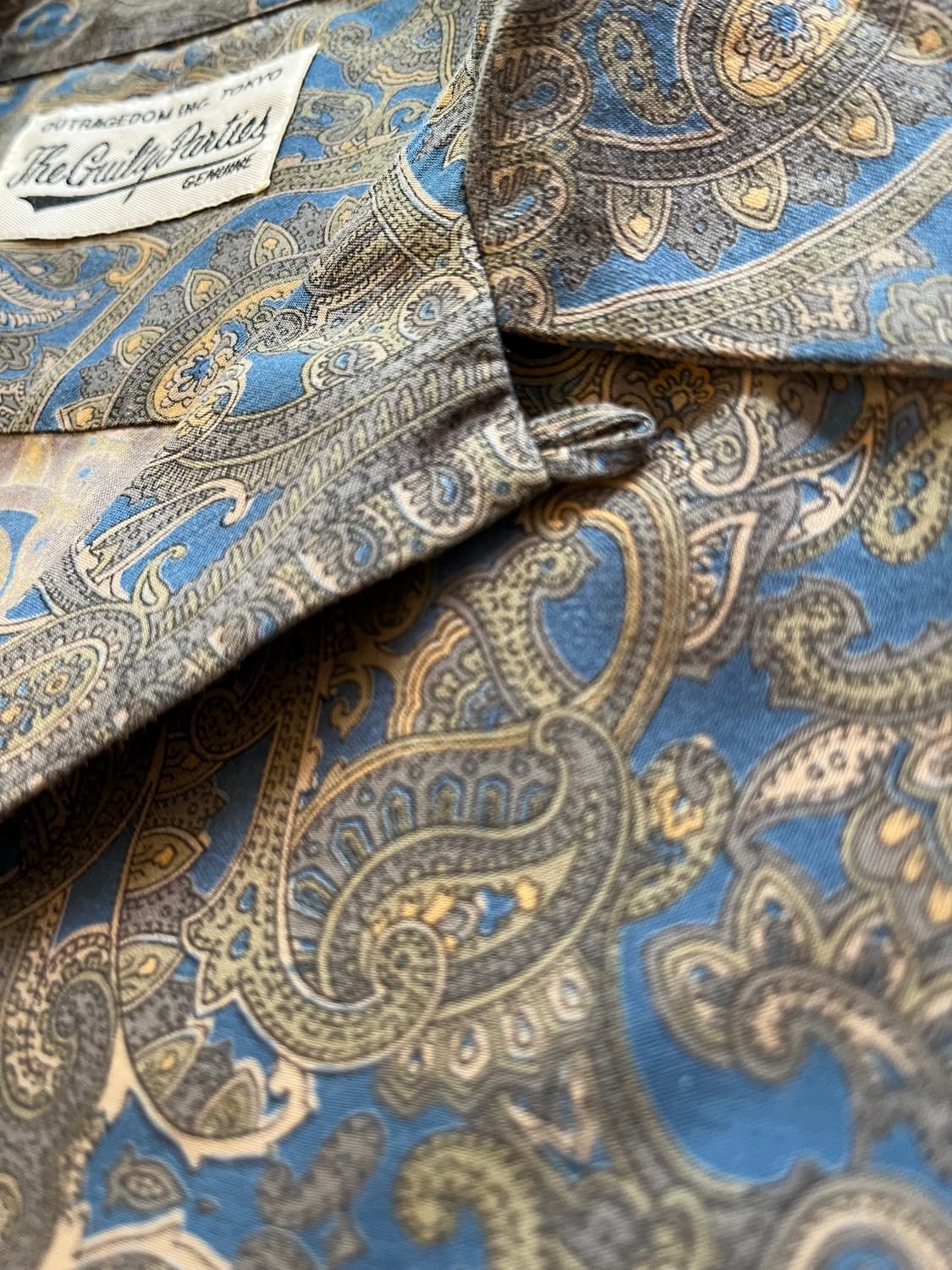 WACKO MARIA PAISLEY COTTON RAYON SHIRTS 상품이미지3