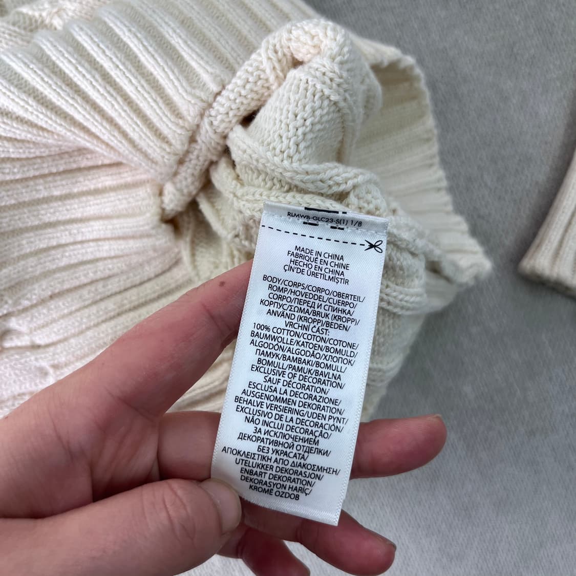 90 폴로랄프로렌 브이넥 꽈배기 니트 상품이미지7