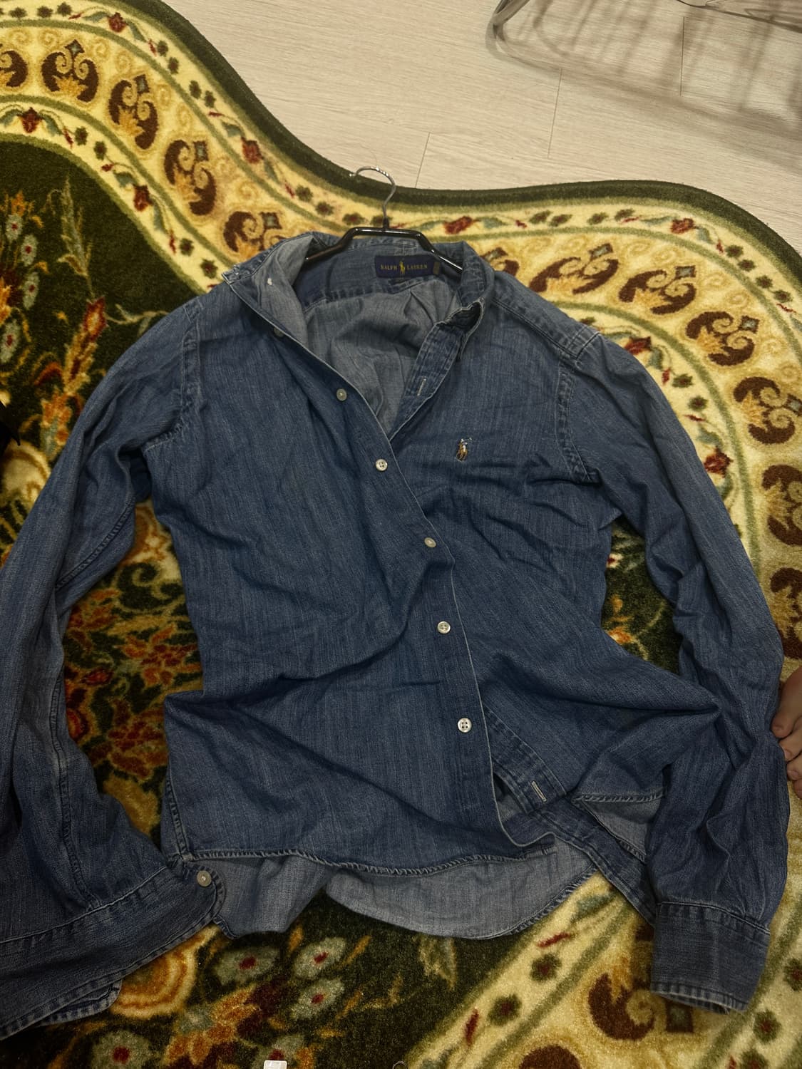 폴로 랄프로렌 데님셔츠 m 상품이미지1