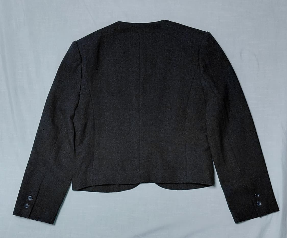 [빈티지/9A2] Claude Lema 울 100% 숏자켓(차콜그레이) 상품이미지5