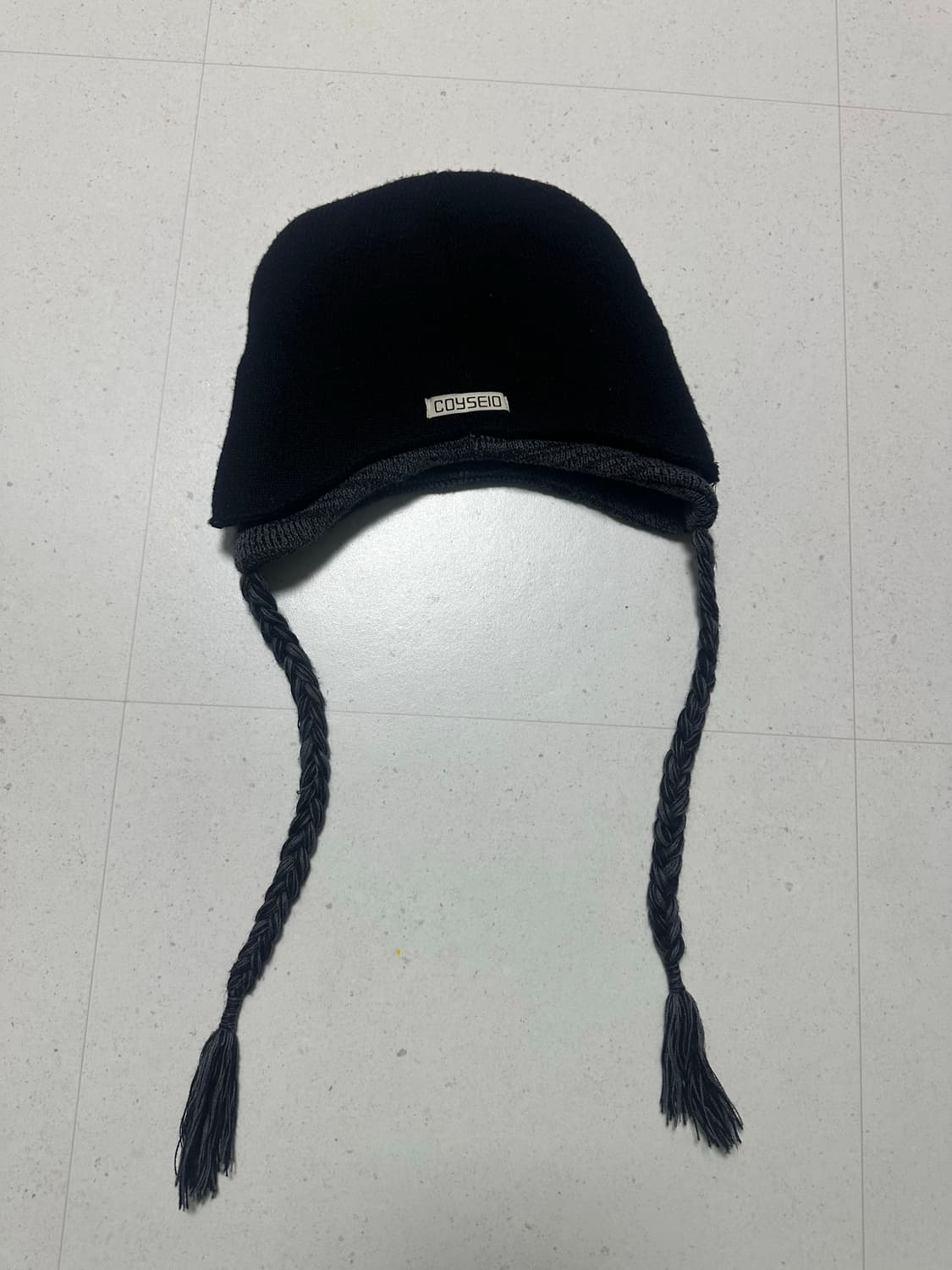 코이세이오 트루퍼 비니 블랙 상품이미지2