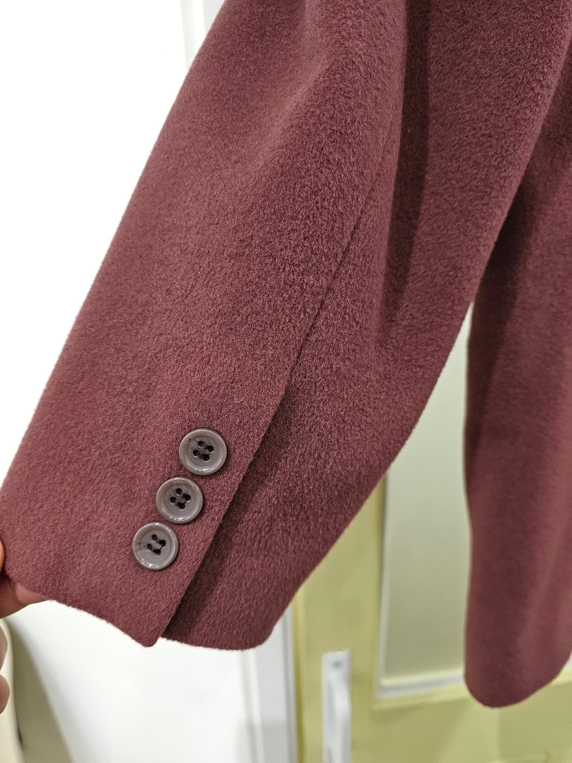 Colours by Alexander Julian 와인 캐시울 자켓 상품이미지6