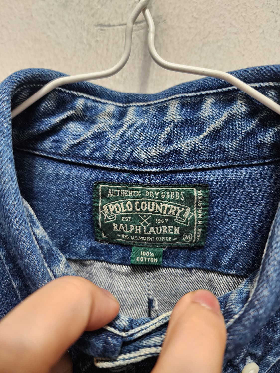 폴로 컨트리 데님 셔츠 상품이미지3