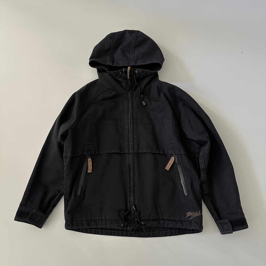 버버리 블루라벨 burberry 로고 후드 자켓 상품이미지2