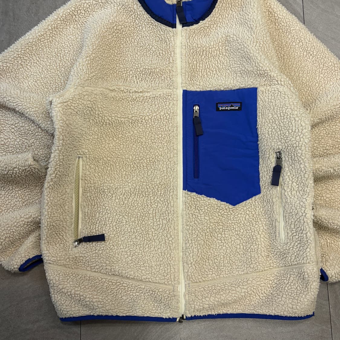 파타고니아 정품 레트로x 플리스 아이보리 자켓  상품이미지3