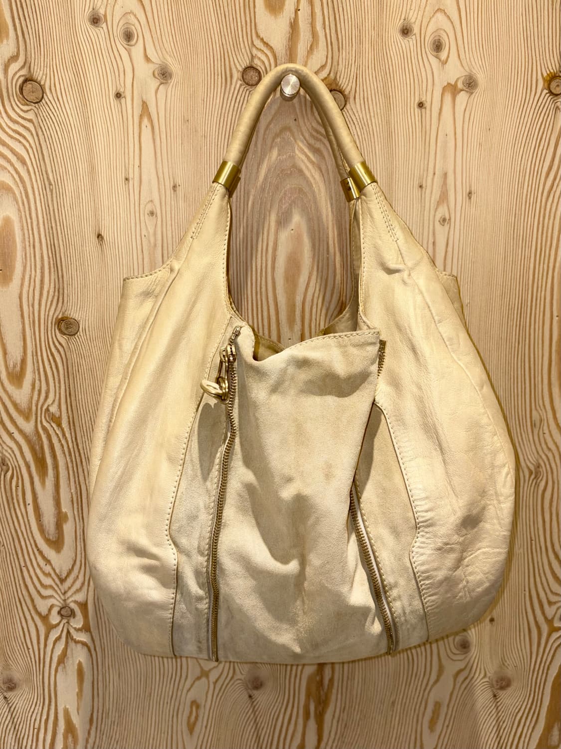 지미추 아카이브 mandash 램스킨 레더 숄더백 상품이미지2