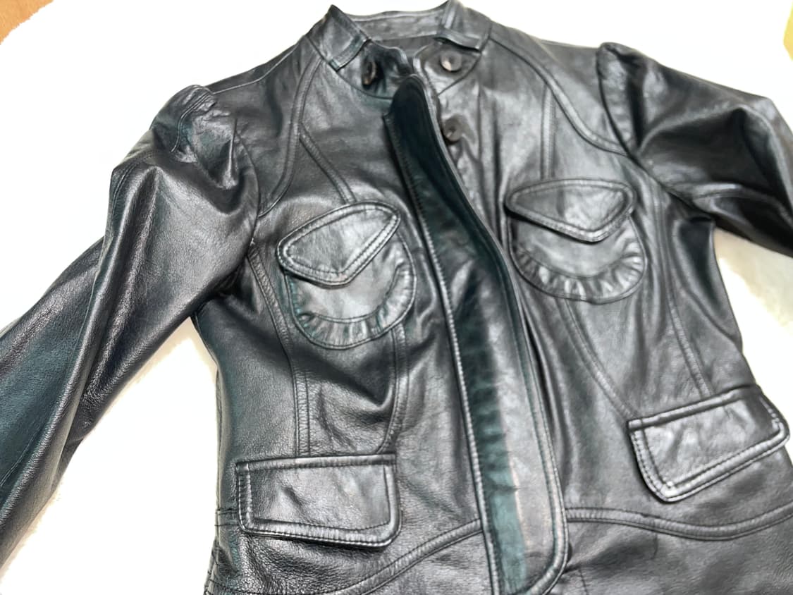 Vintage leather jk 상품이미지8