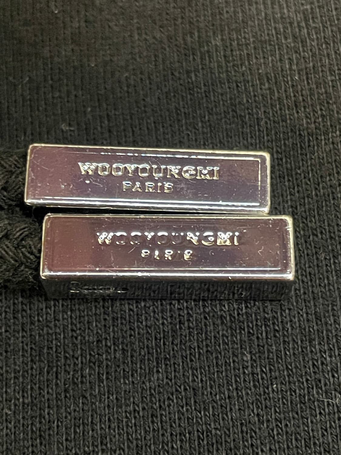 우영미 플라워 백로고 후드 블랙 23FW 상품이미지9